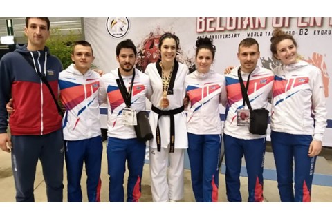 Теквондо: МАНДИЋЕВОJ ЗЛАТО У БЕЛГИJИ 